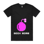 MENS Classic Bomb Logo- Black