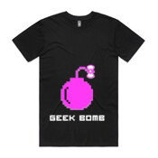 MENS Classic Bomb Logo- Black