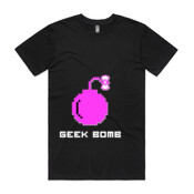 MENS Classic Bomb Logo- Black